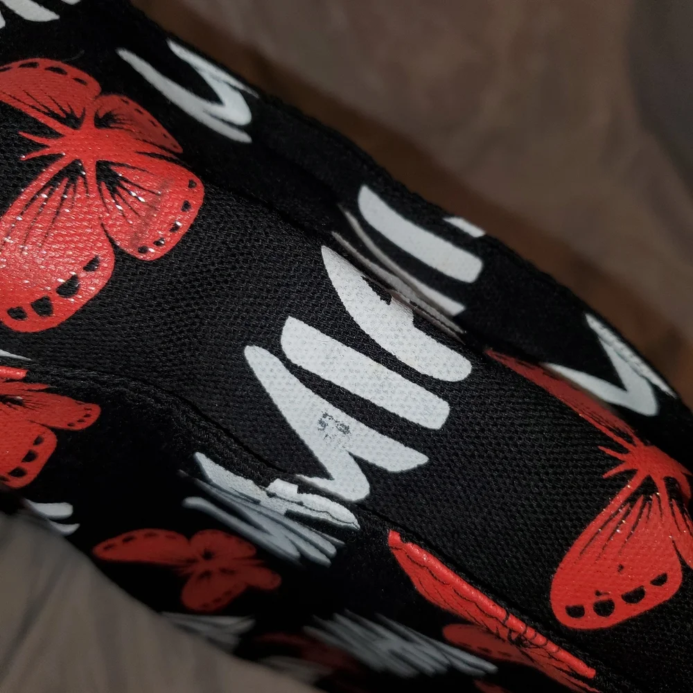 💸 5 for $20 | NWT Maran' Athah Miami Butterfly Canvas Tote Bag - Picture 13 of 16